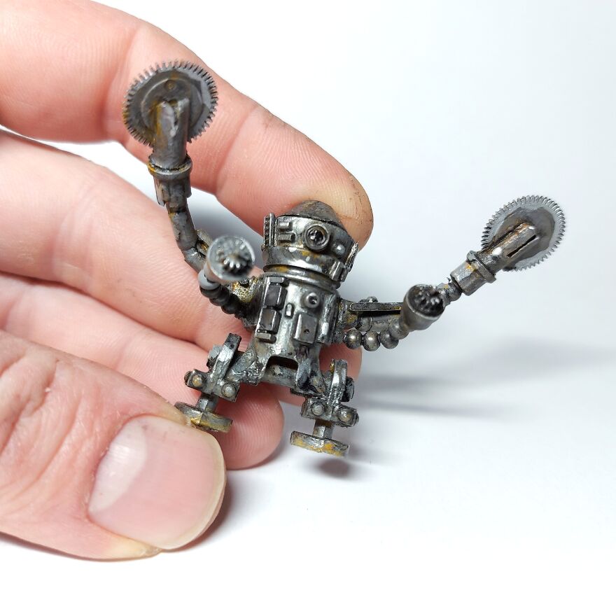 I Build Tiny Things From Recycled Materials I Build Tiny Things From Recycled Materials