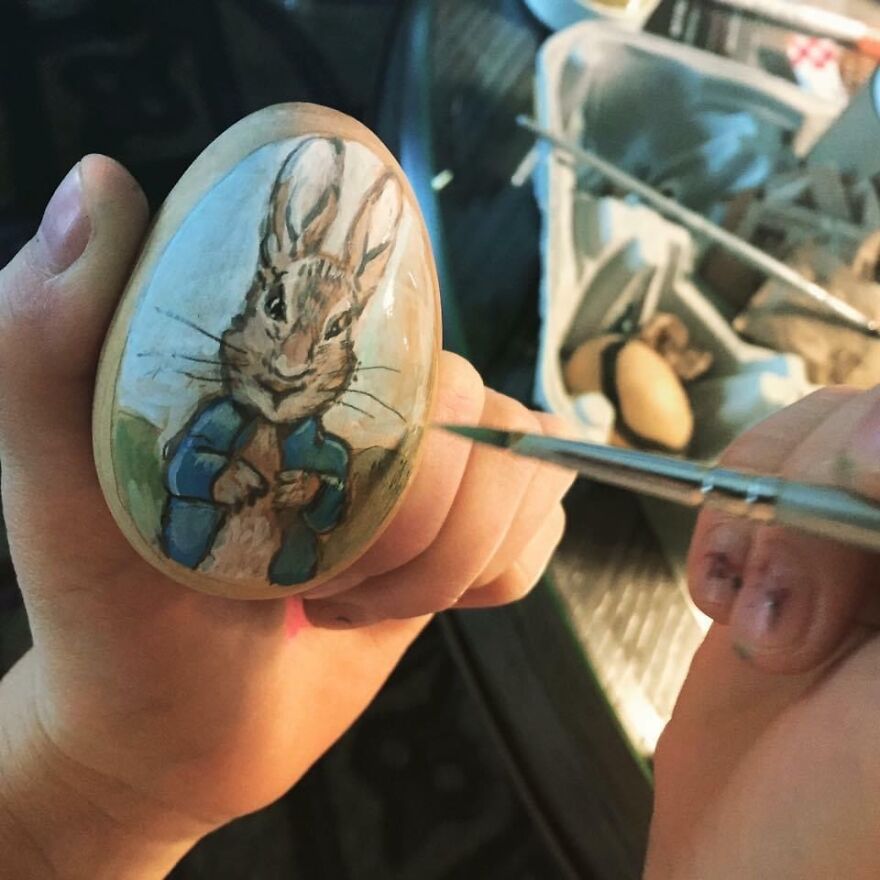 Hand Painted Easter Eggs
