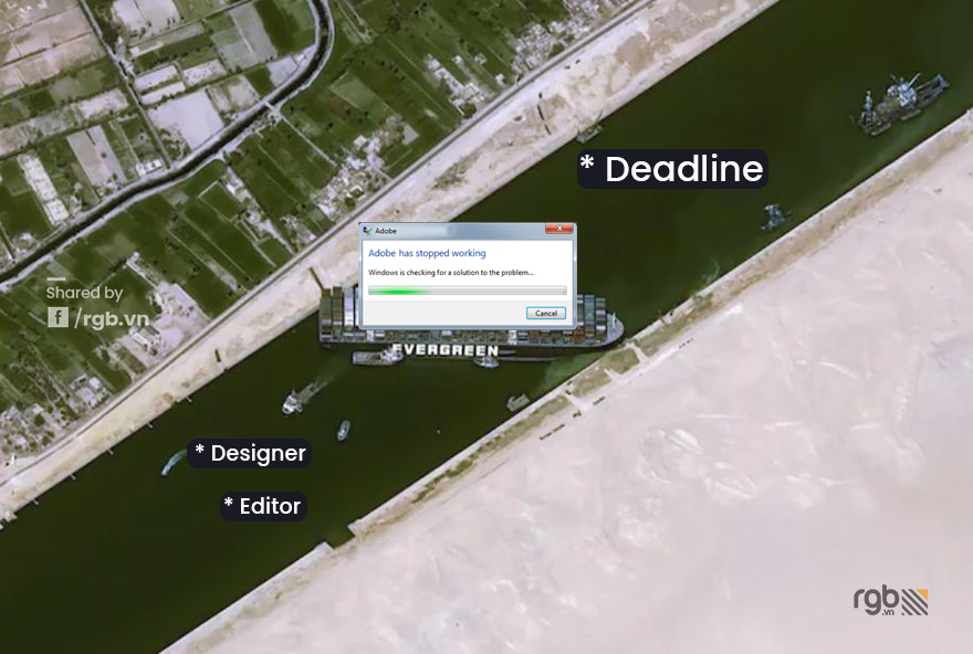 Huge Container Ship Stuck In Suez Canel Inspired Us To Make Memes About Our Agency Life Huge Container Ship Stuck In Suez Canel Inspired Us To Make Memes About Our Agency Life