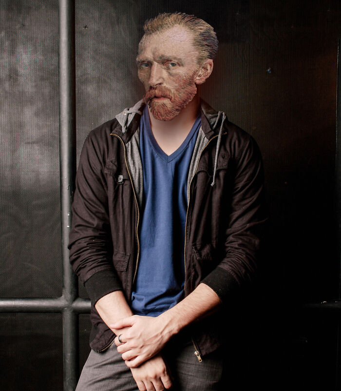My 57 Photo Manipulations That Put Famous Subjects Of Paintings Out Of The Frame And Into The Modern World