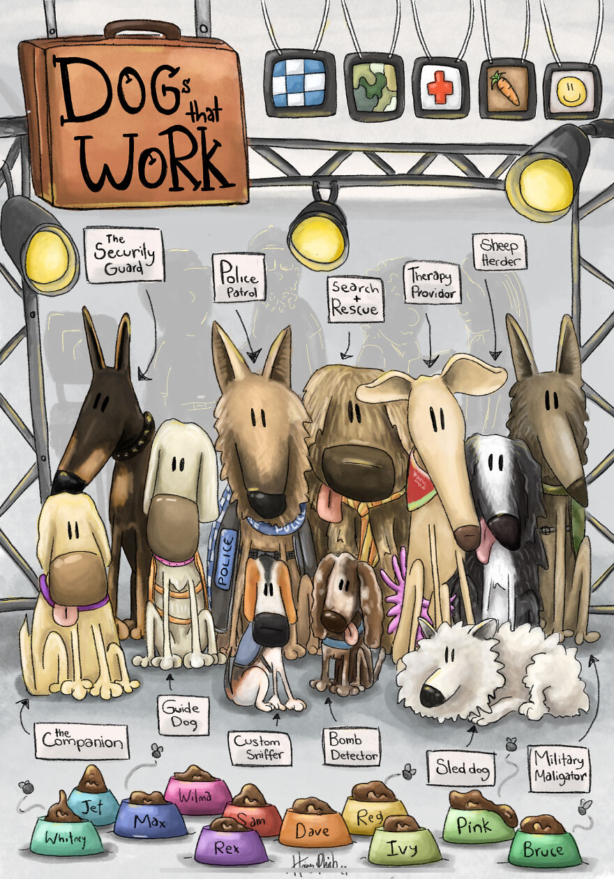 I Started A Collaborative Project Drawing Fan&#8217;s Dogs, And It Births My Passion For Fan-Driven Puppy Art