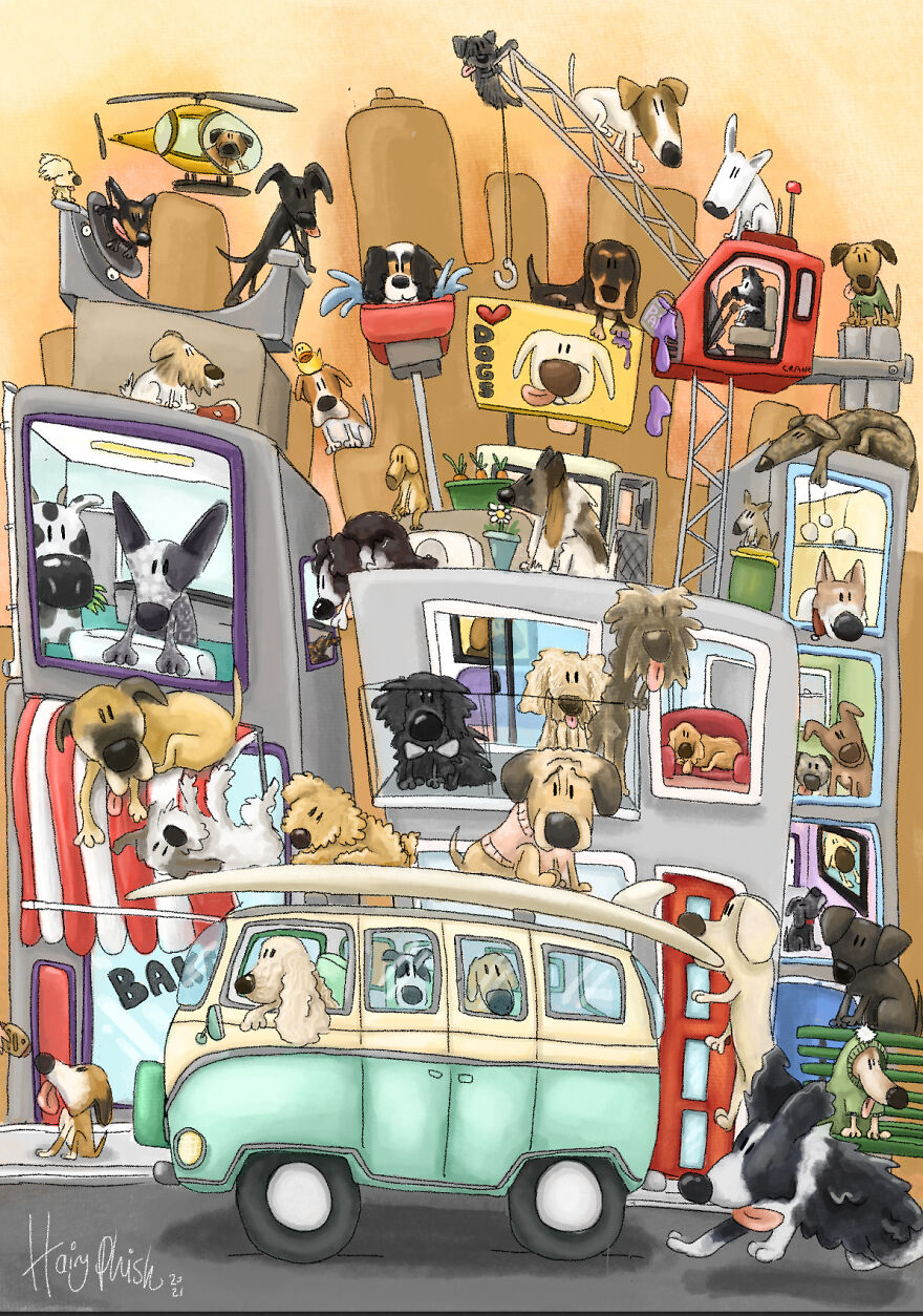 I Started A Collaborative Project Drawing Fan&#8217;s Dogs, And It Births My Passion For Fan-Driven Puppy Art