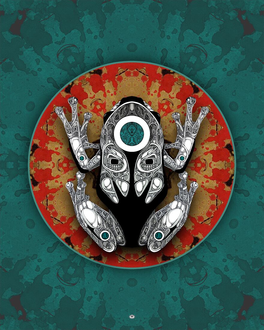 My 6 Drawings Of Mandala Frogs