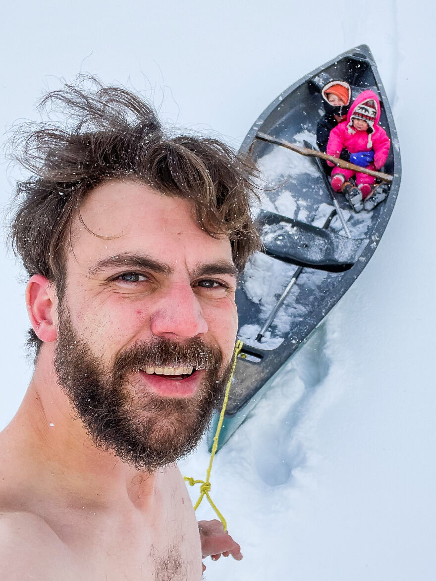 I Answer The Question ‘Why?’ After Doing A Photoshoot In The Snow Without A Shirt On I Answer The Question ‘Why?’ After Doing A Photoshoot In The Snow Without A Shirt On