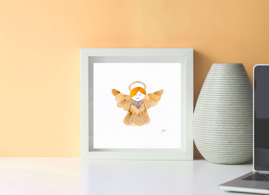 I Make Artwork From Real Pressed Flowers I Make Artwork From Real Pressed Flowers