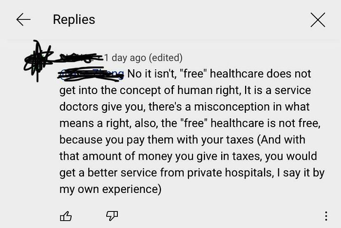 50 Times People Took Screenshots Of The Dumbest Arguments Americans Have Made Against Free Healthcare 50 Times People Took Screenshots Of The Dumbest Arguments Americans Have Made Against Free Healthcare