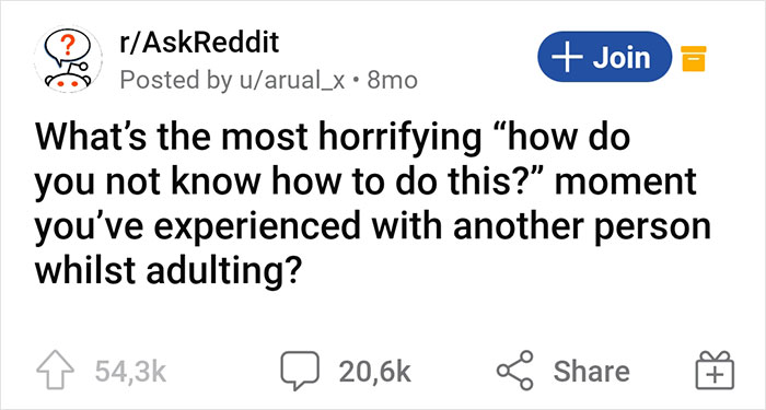 45 People Share How They Witnessed Someone Being Completely Clueless At Something So Simple 45 People Share How They Witnessed Someone Being Completely Clueless At Something So Simple