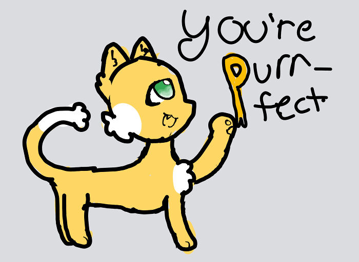 Hey Pandas, Draw A Cat Saying An Uplifting Message (Closed) Hey Pandas, Draw A Cat Saying An Uplifting Message (Closed)
