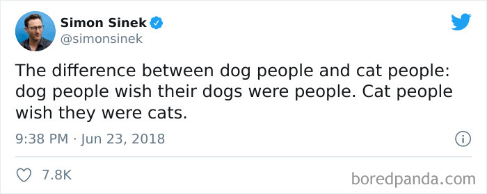 40 Of The Best “Dog People Vs. Cat People” Tweets 40 Of The Best “Dog People Vs. Cat People” Tweets