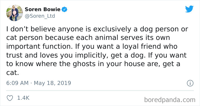 40 Of The Best “Dog People Vs. Cat People” Tweets 40 Of The Best “Dog People Vs. Cat People” Tweets