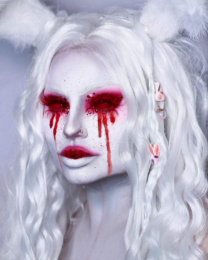 I Use Makeup To Create Art On My Face (107 Pics) I Use Makeup To Create Art On My Face (107 Pics)