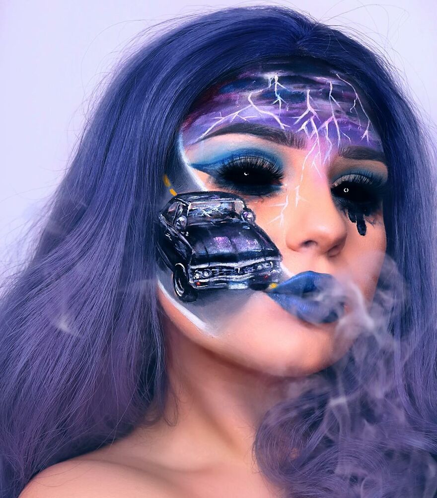 I Use Makeup To Create Art On My Face (107 Pics) I Use Makeup To Create Art On My Face (107 Pics)