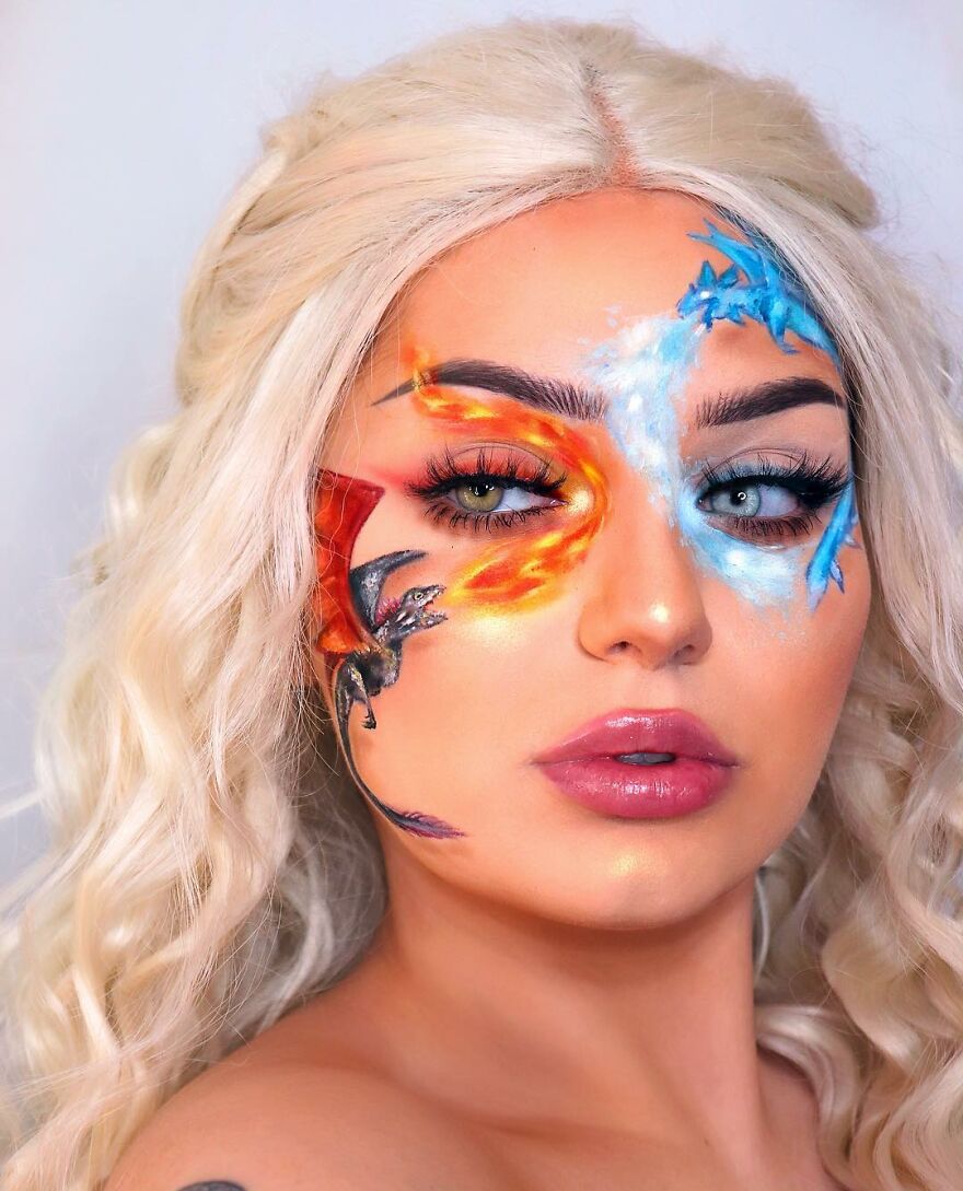 I Use Makeup To Create Art On My Face (107 Pics) I Use Makeup To Create Art On My Face (107 Pics)
