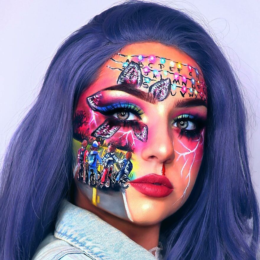 I Use Makeup To Create Art On My Face (107 Pics) I Use Makeup To Create Art On My Face (107 Pics)