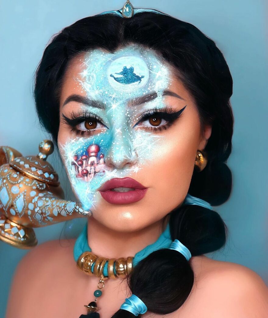 I Use Makeup To Create Art On My Face (107 Pics) I Use Makeup To Create Art On My Face (107 Pics)