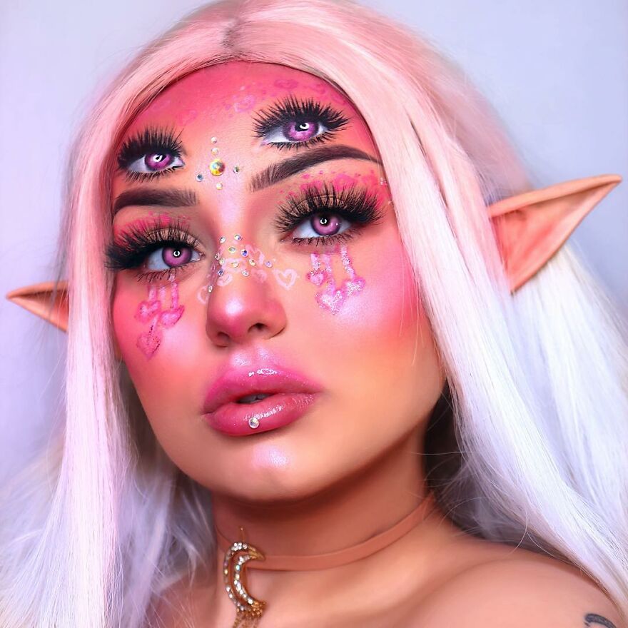 I Use Makeup To Create Art On My Face (107 Pics) I Use Makeup To Create Art On My Face (107 Pics)