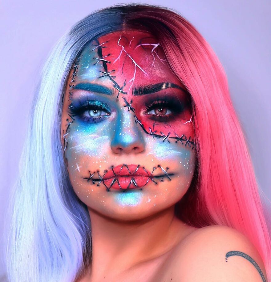 I Use Makeup To Create Art On My Face (107 Pics) I Use Makeup To Create Art On My Face (107 Pics)