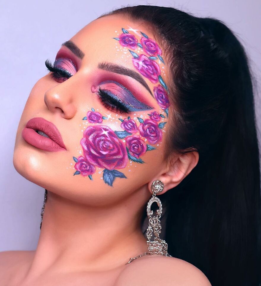 I Use Makeup To Create Art On My Face (107 Pics) I Use Makeup To Create Art On My Face (107 Pics)