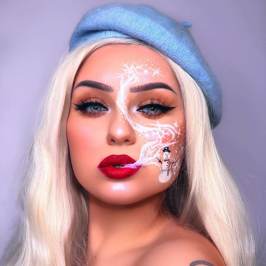 I Use Makeup To Create Art On My Face (107 Pics) I Use Makeup To Create Art On My Face (107 Pics)