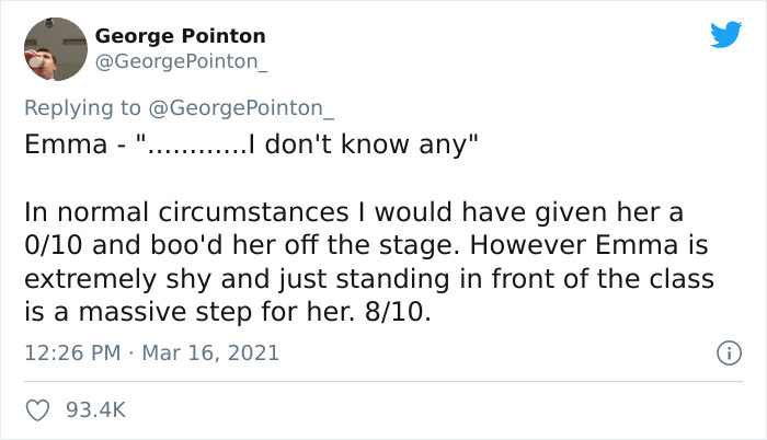 Teacher Rates His Year 1 Students’ Jokes On Twitter, And His Thread Goes Viral Teacher Rates His Year 1 Students’ Jokes On Twitter, And His Thread Goes Viral
