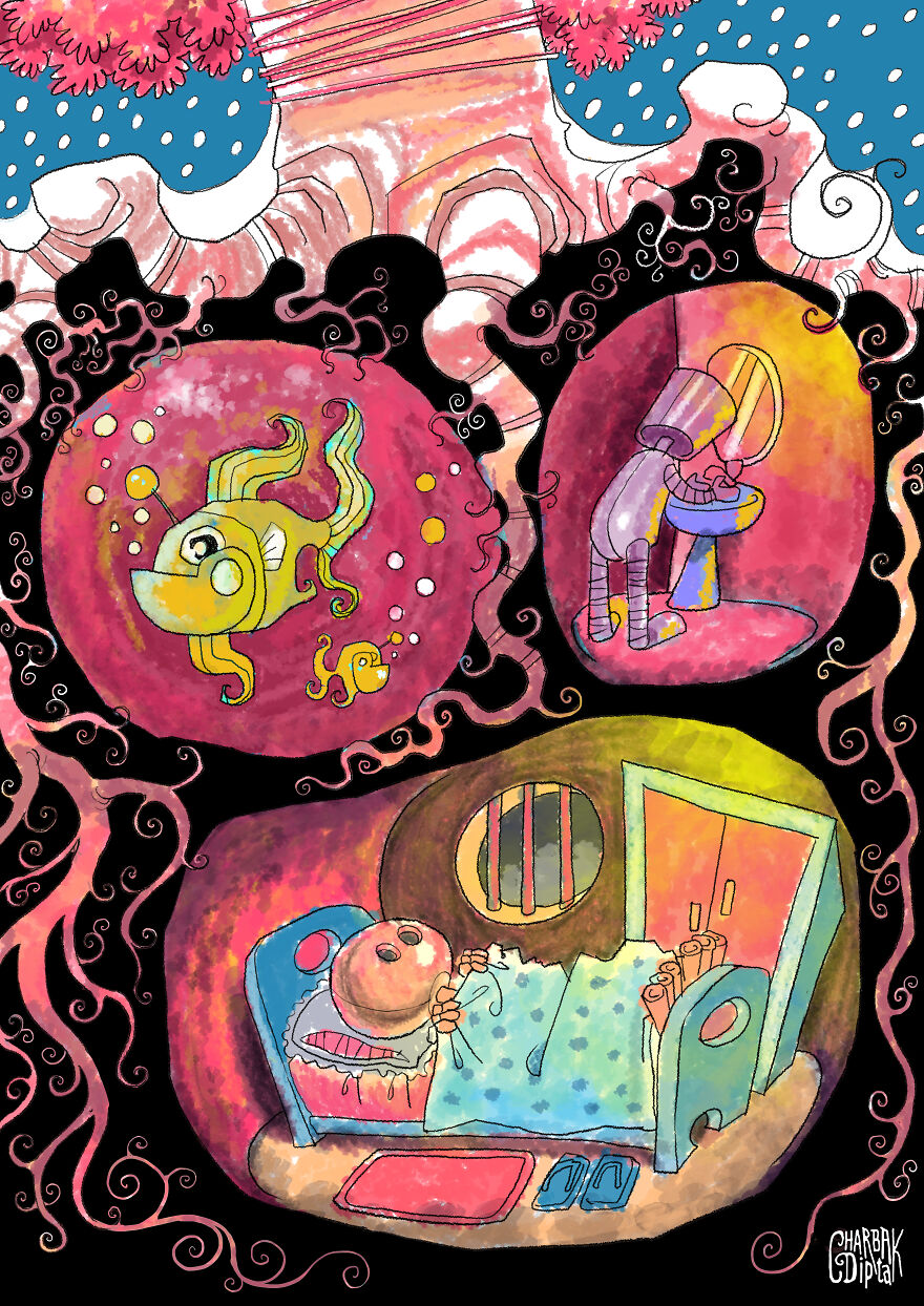 My Robot Illustration Series (10 Pics) My Robot Illustration Series (10 Pics)