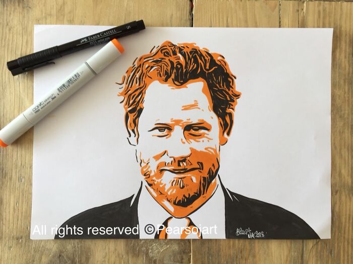 My Portraits Of Famous Characters My Portraits Of Famous Characters