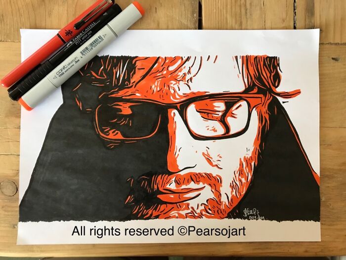 My Portraits Of Famous Characters My Portraits Of Famous Characters