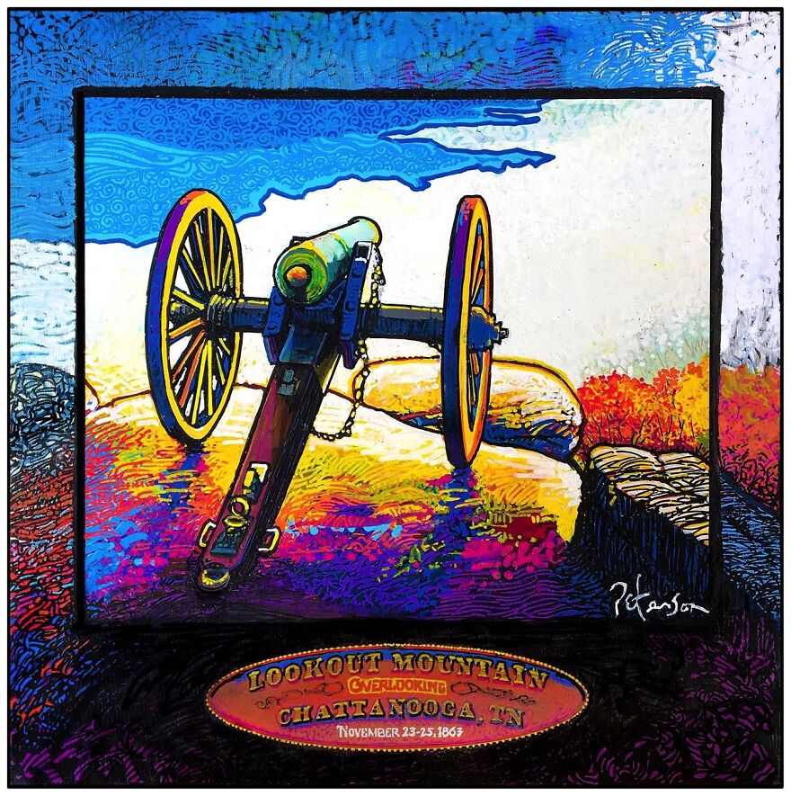 I Create Paintings From Pictures Taken On Road Trips I Create Paintings From Pictures Taken On Road Trips