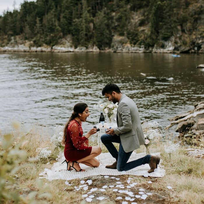 Couple Proposed To Each Other By Accident During This Photoshoot