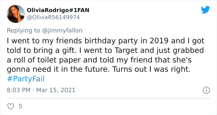 30 Hilariously Embarrassing Party Fail Stories That People Submitted For Jimmy Fallon’s Challenge 30 Hilariously Embarrassing Party Fail Stories That People Submitted For Jimmy Fallon’s Challenge