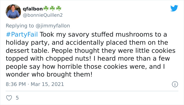 30 Hilariously Embarrassing Party Fail Stories That People Submitted For Jimmy Fallon’s Challenge 30 Hilariously Embarrassing Party Fail Stories That People Submitted For Jimmy Fallon’s Challenge