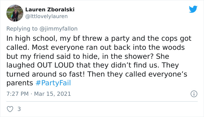 30 Hilariously Embarrassing Party Fail Stories That People Submitted For Jimmy Fallon’s Challenge 30 Hilariously Embarrassing Party Fail Stories That People Submitted For Jimmy Fallon’s Challenge