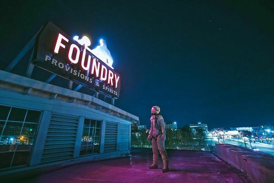 I Took 40 Pictures Of An Astronaut Character Posing Around Futuristic And Dystopian Cities I Took 40 Pictures Of An Astronaut Character Posing Around Futuristic And Dystopian Cities