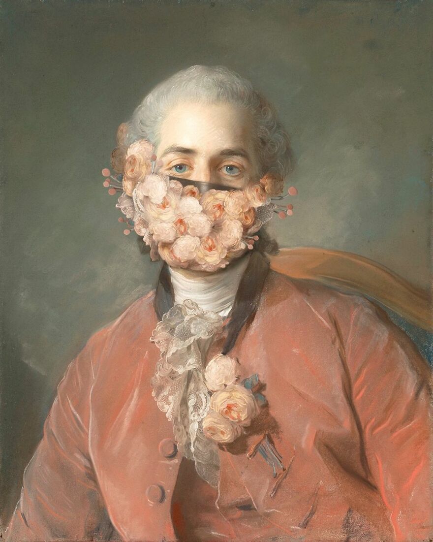 Artist Puts Masks On Classical Paintings, And Instagram Is Loving It (30 Pics) Artist Puts Masks On Classical Paintings, And Instagram Is Loving It (30 Pics)