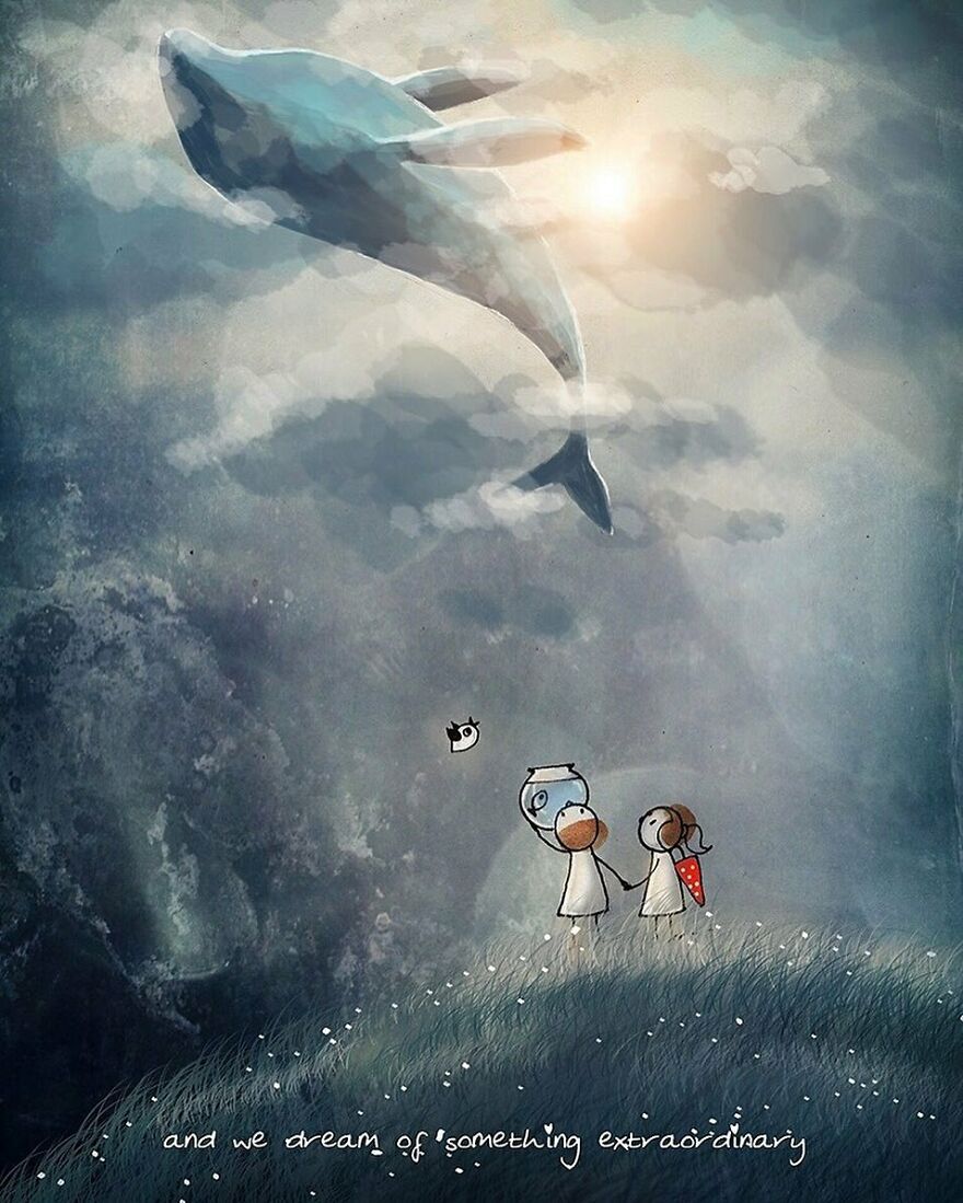 Artist Draws Adorable Illustrations About Love And Life, Here Are 62 Of The Best Artist Draws Adorable Illustrations About Love And Life, Here Are 62 Of The Best