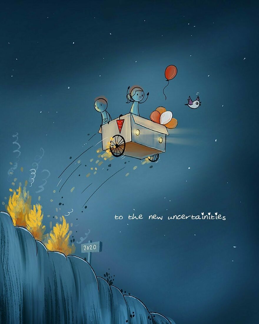 Artist Draws Adorable Illustrations About Love And Life, Here Are 62 Of The Best Artist Draws Adorable Illustrations About Love And Life, Here Are 62 Of The Best