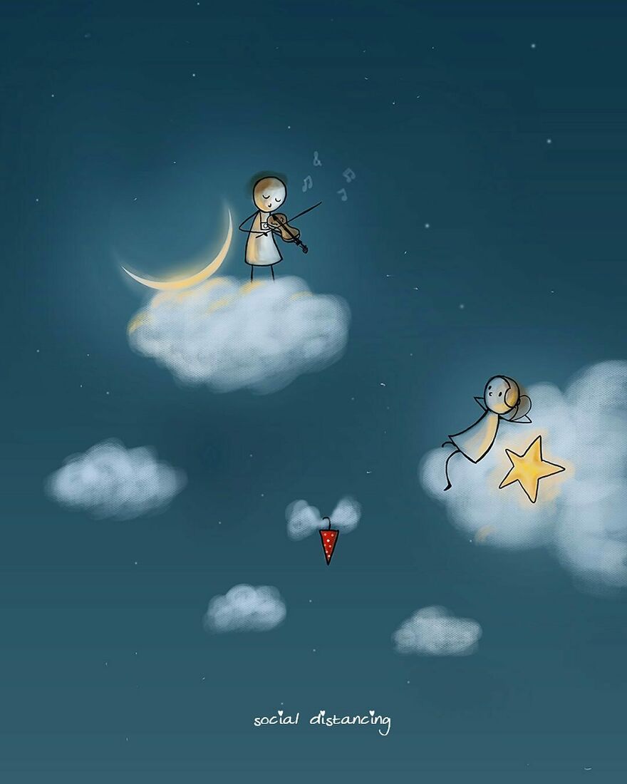 Artist Draws Adorable Illustrations About Love And Life, Here Are 62 Of The Best Artist Draws Adorable Illustrations About Love And Life, Here Are 62 Of The Best