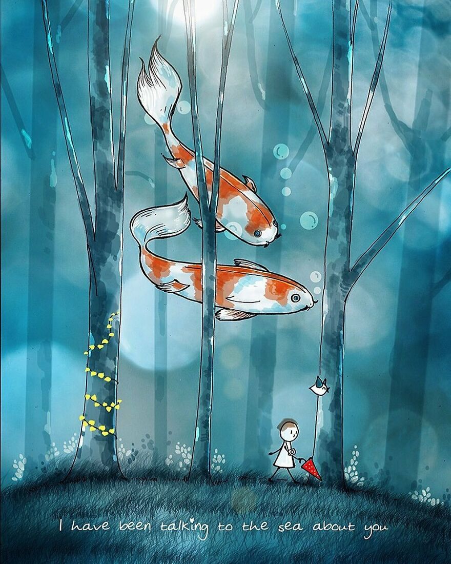 Artist Draws Adorable Illustrations About Love And Life, Here Are 62 Of The Best Artist Draws Adorable Illustrations About Love And Life, Here Are 62 Of The Best