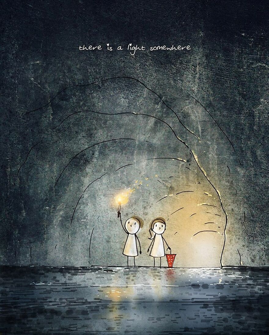 Artist Draws Adorable Illustrations About Love And Life, Here Are 62 Of The Best Artist Draws Adorable Illustrations About Love And Life, Here Are 62 Of The Best