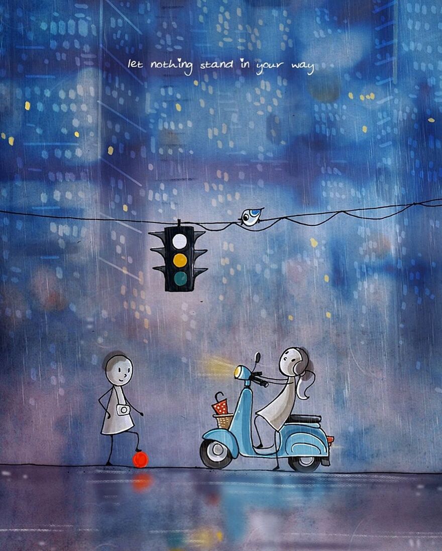 Artist Draws Adorable Illustrations About Love And Life, Here Are 62 Of The Best Artist Draws Adorable Illustrations About Love And Life, Here Are 62 Of The Best