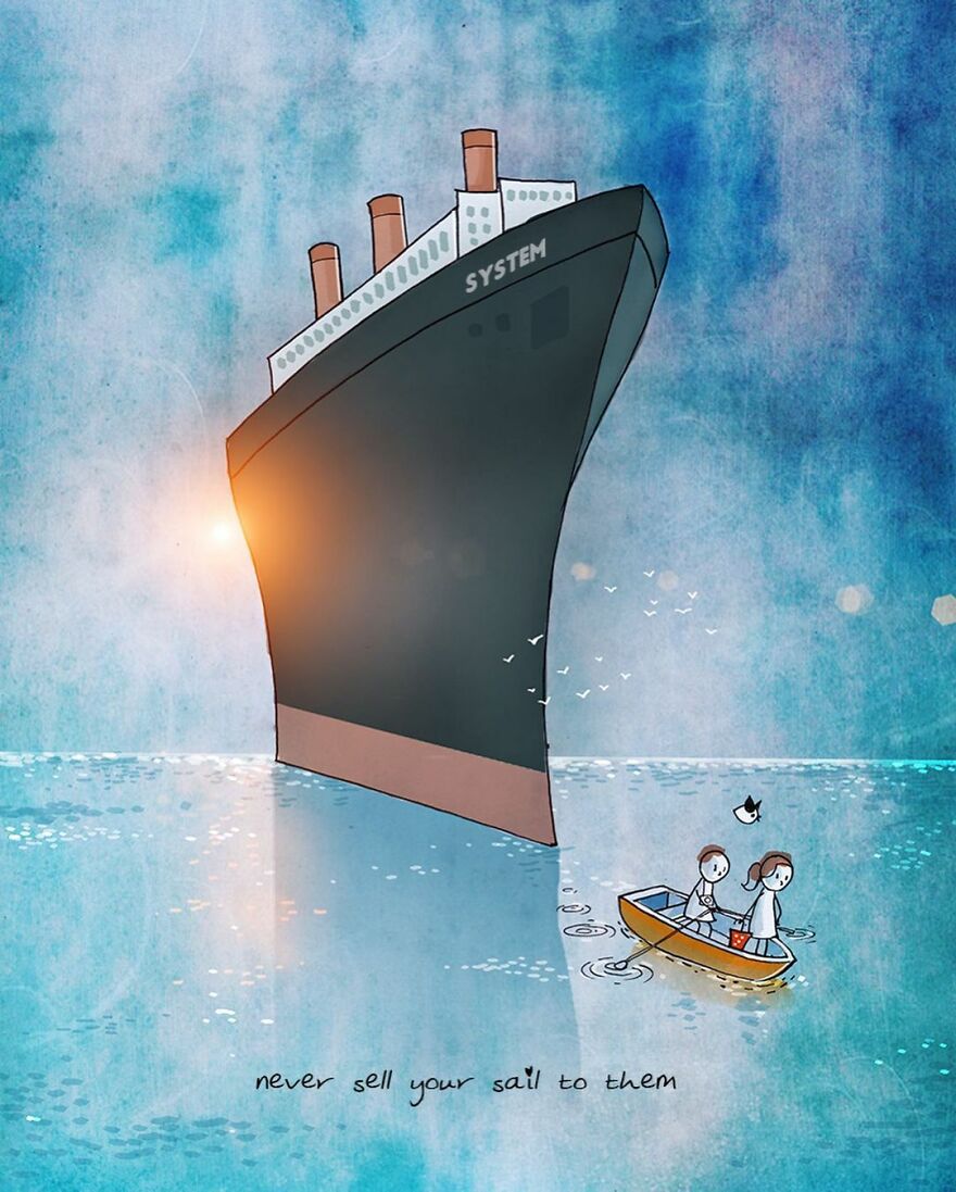 Artist Draws Adorable Illustrations About Love And Life, Here Are 62 Of The Best Artist Draws Adorable Illustrations About Love And Life, Here Are 62 Of The Best