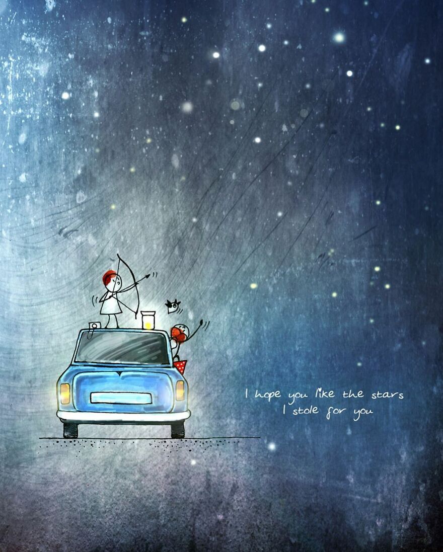 Artist Draws Adorable Illustrations About Love And Life, Here Are 62 Of The Best Artist Draws Adorable Illustrations About Love And Life, Here Are 62 Of The Best