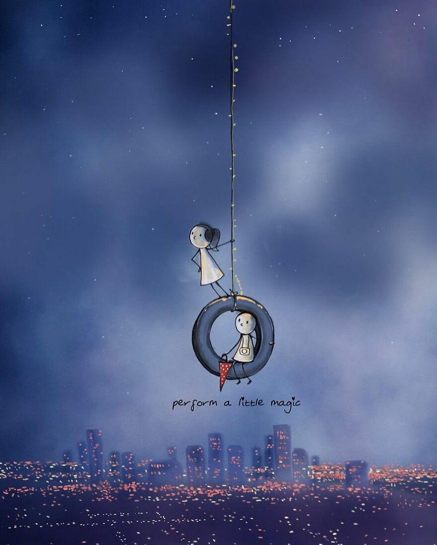 Artist Draws Adorable Illustrations About Love And Life, Here Are 62 Of The Best Artist Draws Adorable Illustrations About Love And Life, Here Are 62 Of The Best