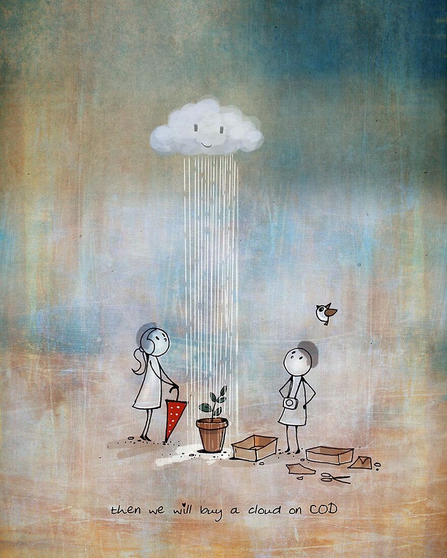 Artist Draws Adorable Illustrations About Love And Life, Here Are 62 Of The Best Artist Draws Adorable Illustrations About Love And Life, Here Are 62 Of The Best