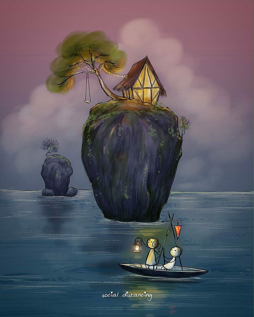 Artist Draws Adorable Illustrations About Love And Life, Here Are 62 Of The Best Artist Draws Adorable Illustrations About Love And Life, Here Are 62 Of The Best