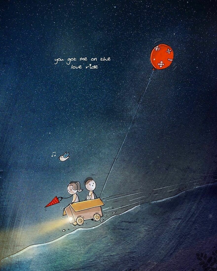 Artist Draws Adorable Illustrations About Love And Life, Here Are 62 Of The Best Artist Draws Adorable Illustrations About Love And Life, Here Are 62 Of The Best