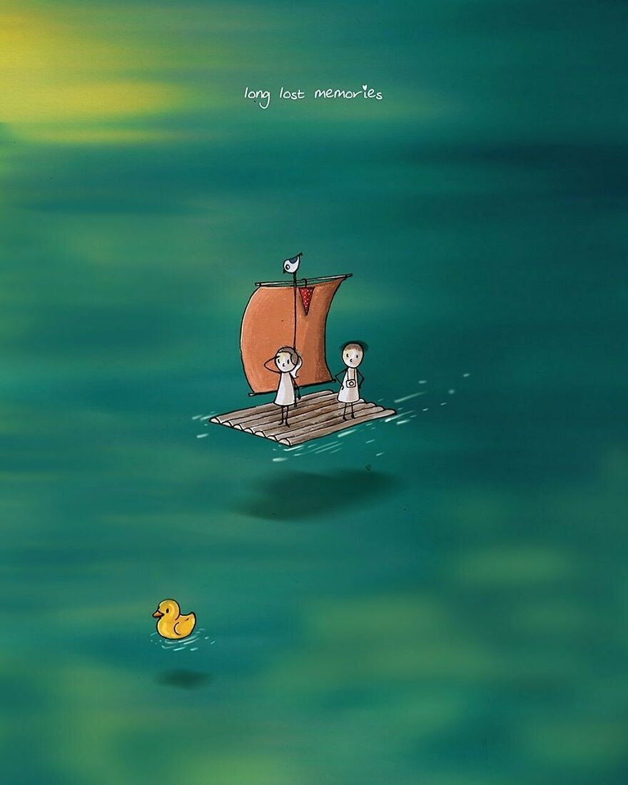 Artist Draws Adorable Illustrations About Love And Life, Here Are 62 Of The Best Artist Draws Adorable Illustrations About Love And Life, Here Are 62 Of The Best