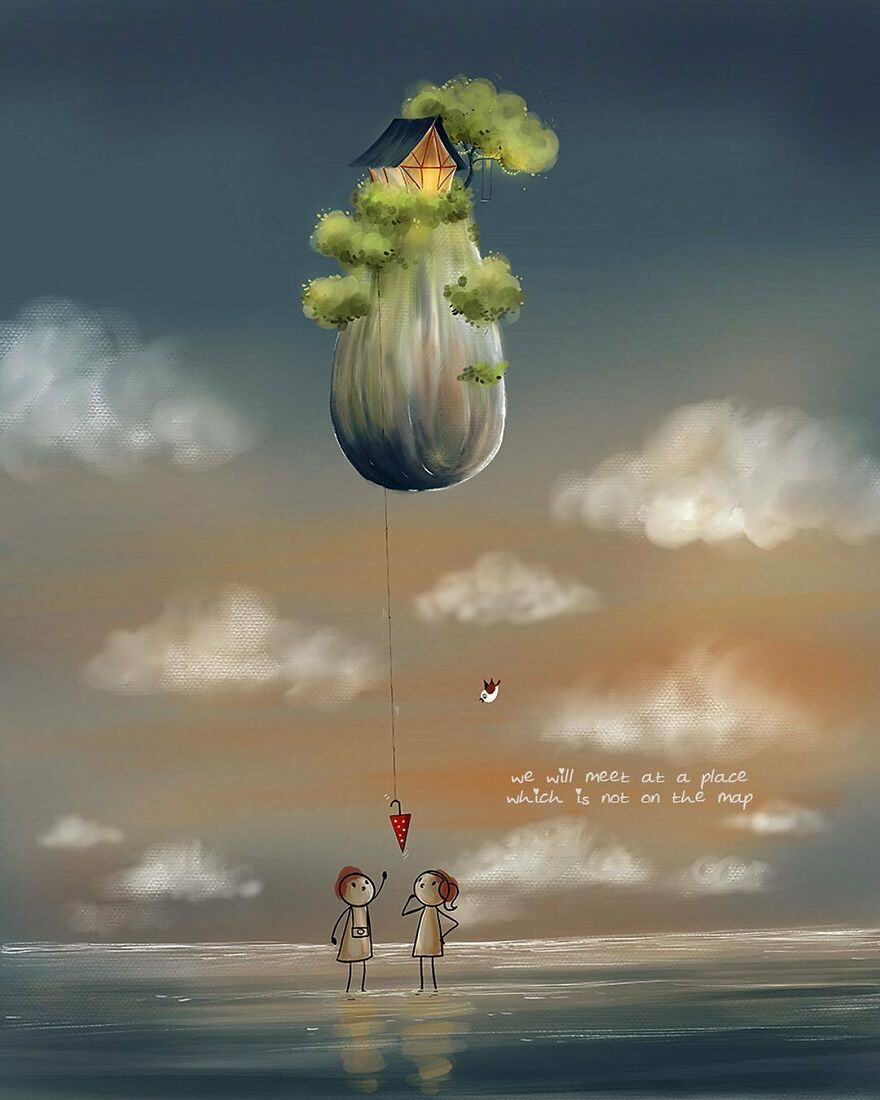 Artist Draws Adorable Illustrations About Love And Life, Here Are 62 Of The Best Artist Draws Adorable Illustrations About Love And Life, Here Are 62 Of The Best