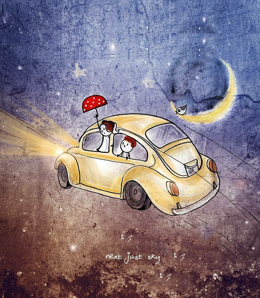 Artist Draws Adorable Illustrations About Love And Life, Here Are 62 Of The Best Artist Draws Adorable Illustrations About Love And Life, Here Are 62 Of The Best