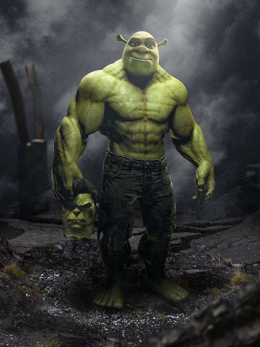 I Merge Two Characters That Have Something In Common Together (16 Pics)